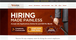 Desktop Screenshot of ninjagig.com